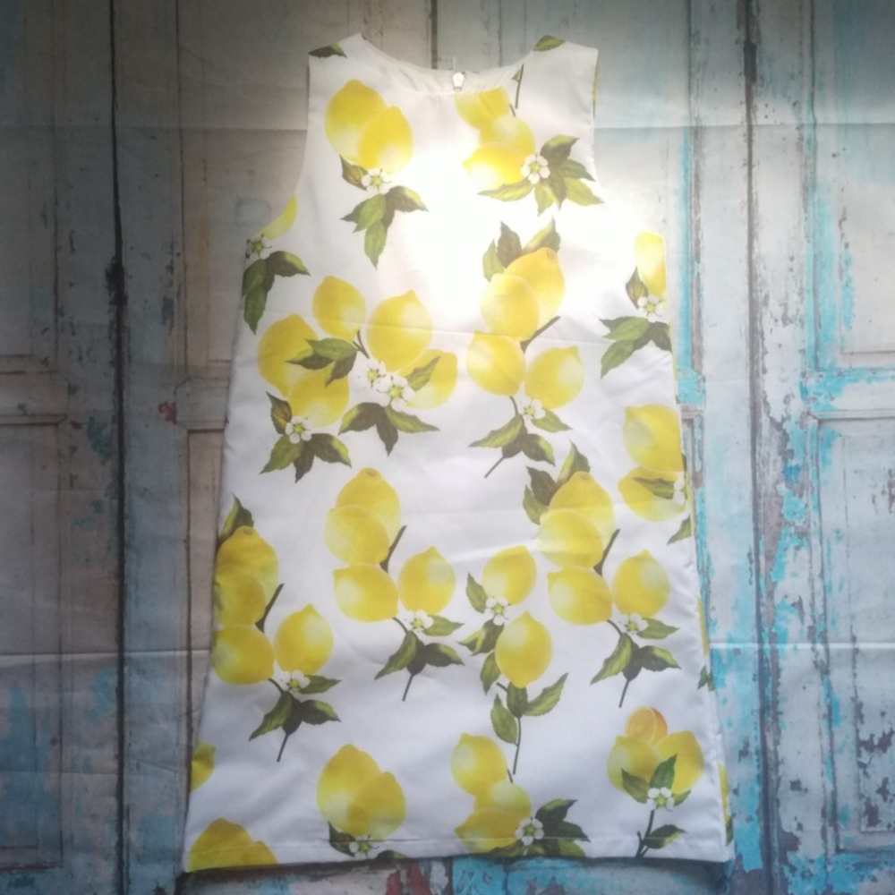 🍋Lemon Shift Dress